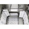 Buy cheap Commercial Sectional Overhead Door 50mm-80mm Thickness Insulated Garage Door With Brown Locks Hardware from wholesalers
