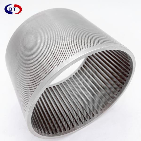 Buy cheap 0.02mm Slot Stainless Steel 316l 904l Johnson Wedge Wire Screens from wholesalers