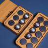 Buy cheap Embossing Glossy Wooden Box Packaging For Tea Bag Storage Thickened from wholesalers