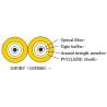 Buy cheap Enhanced Security Tight Fiber Indoor Fiber Optic Cable GJFJV for Dependable Connection from wholesalers