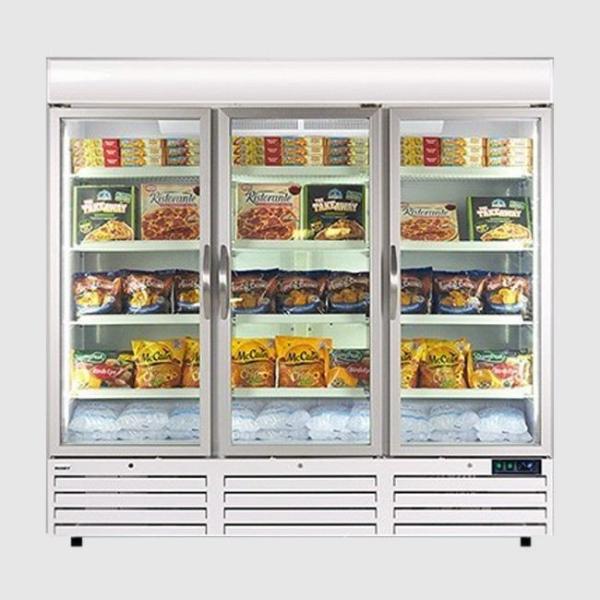 Buy cheap Rust Proof Glass Door Display Chiller Intelligent Precise Temperature Control from wholesalers