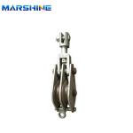 Stainless Steel Heavy Duty Wire Rope Pulley Cable Blocks Tackle ODM