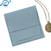 Buy cheap Jewelry Bags Jewellery Colorful Personalized Jewelry Bags Custom Logo Velvet product
