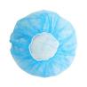 Buy cheap Laboratories 21" 24" 10GSM 14GSM Black Nonwoven PP Disposable Hairnet Round Bouffant Cap from wholesalers