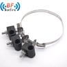 Buy cheap Space-saving Hanging Black Radiating Click Hangers Clamp Package Gross Weight 0.410kg from wholesalers
