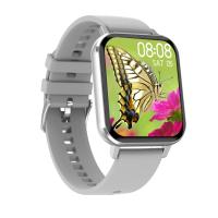 Buy cheap Black White Silicone And Metal Heart Rate Men'S Smart Digital Watch Blood product