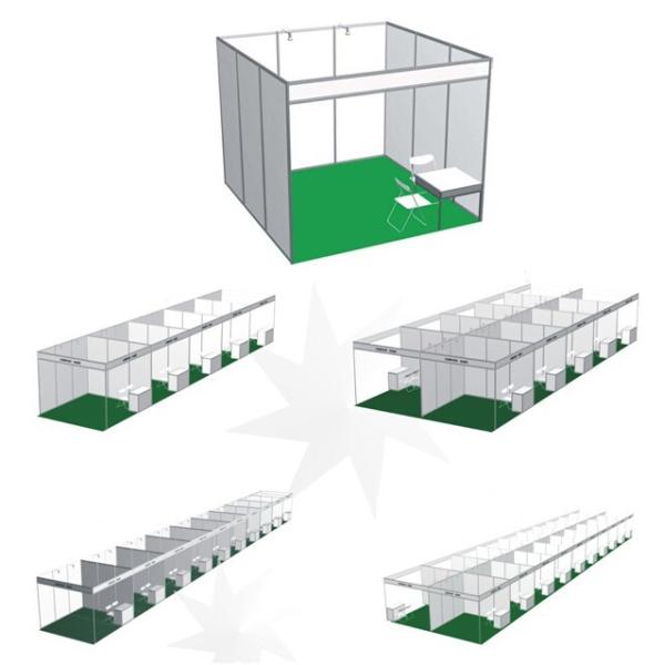 Buy cheap XINMIAOSYSTEM 3X3 Shell Scheme Stand Manufactory In China,Standard Exhibit Booth from wholesalers