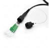 Buy cheap TPU Armored Military Fiber Cable G652D Tactical 5G CPRI Optical Patch Cable from wholesalers