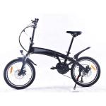 Buy cheap 350 Mid Driver Motor 36v10ah Good Capacity Li-Ion Battery Electric Folding Bike from wholesalers