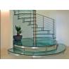 Buy cheap Carbon Steel Glass Custom Spiral Staircase Customized Size DIY Installation from wholesalers