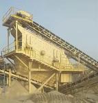 80-600 TPH Stone Crusher Vibrating Screen Gravel Wash Plant River Sand Screening