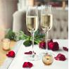 Buy cheap Speckled gold Round Mercury Glass Votive Candle Holders from wholesalers