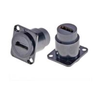 Buy cheap Industrial Electronics Accessories Zinc Alloy Square Data Connector for Audio product