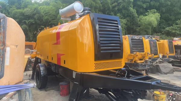 High Pressure Conveying Made Easy with Sany Heavy Industry's Truck Trailer Pump