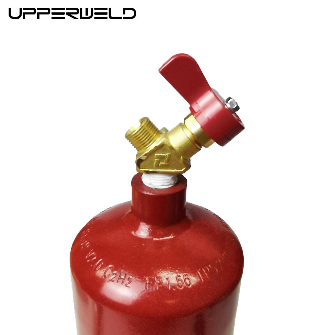 Customized Industrial Welding Gas Tank for Burning Gas C2H2 Acetylene Cylinder Set