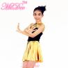 Buy cheap Hip Hop Dance Outfits Lacing Across Middle Font Bodice Metallic Stretch Neoprene Dress from wholesalers