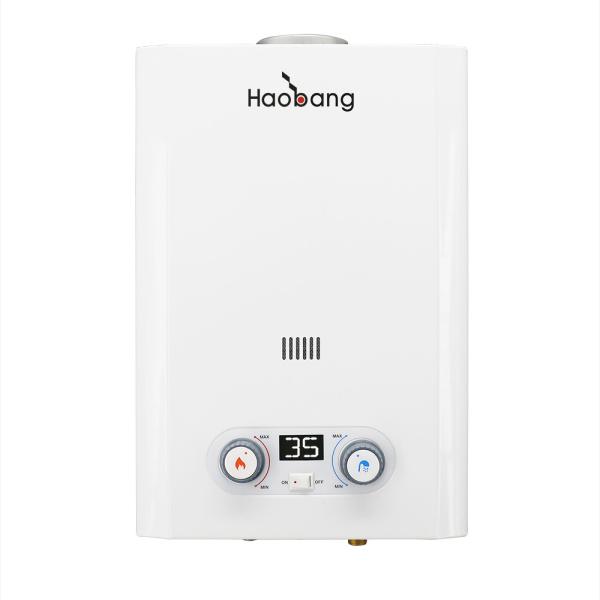 Buy cheap Zero Water Pressure Gas Water Heater White NG Plateau Countries from wholesalers