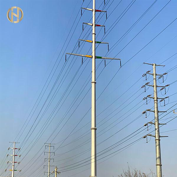 Buy cheap 132kV Electricity Transmission Line Suspension Tension Type Galvanized Powder Coating from wholesalers