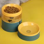 Dog Bowl Automatic Feeder Pet Bowl Heightening Neck Protection Water Dispenser