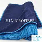 Factory Direct Microfiber Cleaning Cloth Blue Color Colorful Beach Square Towel