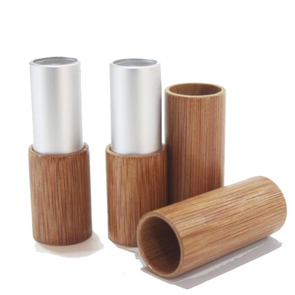 Buy cheap 12.1mm Lipstick Tube Empty Container Bamboo Cosmetic Environment-Friendly from wholesalers