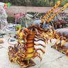 Buy cheap Well Treated Steel Frame Animatronic Centipede Giant Robotic Animals Waterproof from wholesalers