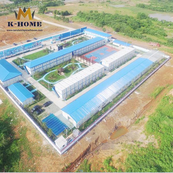 Buy cheap Temporary Construction Facilities Prefab Camp Portable Container Homes from wholesalers