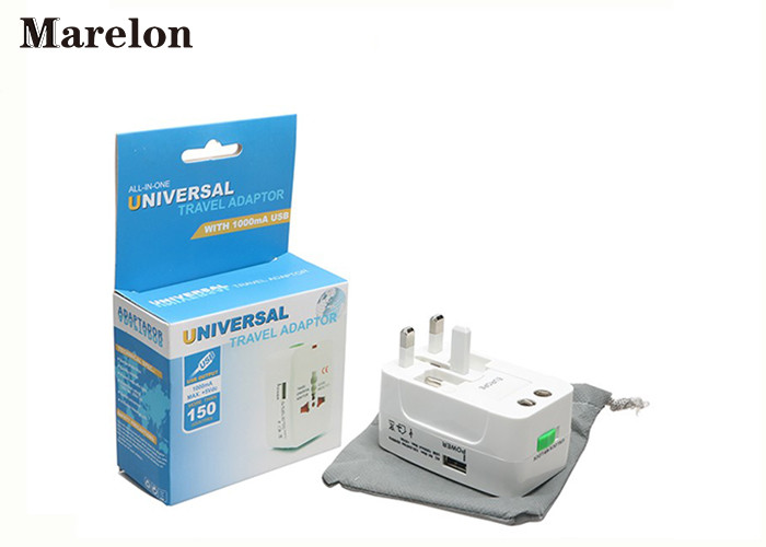 Electronic Products Travel Power Adapter All In One With UK EU AU US Plugs
