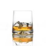 FDA Certified Promotional Drinking Glasses , 250ml Beer Glass With Heavy Base
