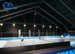 OEM Outdoor Curve Tents Large Event Tents For Swimming Pool Coastal Marquees