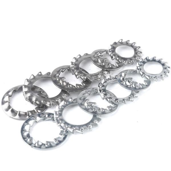 Buy cheap 304 Stainless Steel External Serrated Lock Washer DIN Standard from wholesalers