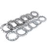 Buy cheap 304 Stainless Steel External Serrated Lock Washer DIN Standard from wholesalers