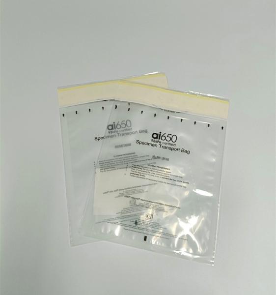 Buy cheap Customize Biohazard Specimen Bags Self Adhesive Printed from wholesalers