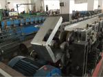 Galvanized Steel Curtain Fire Damper Frame Flange Roll Forming Machine
