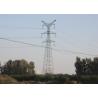 Buy cheap Overhead Electric Lattice Transmission Tower , Angular Steel Monopole Tower from wholesalers