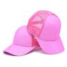 Buy cheap BSCI Adult Trucker Cap 100% Polyester Glitter Front Panels Precurved Bill Pink Trucker Hat from wholesalers
