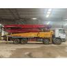 Buy cheap concrete pump truck mounte 48m Concrete Arm Pump on Mercedes Chassis The Ideal Choice for Construction Machinery from wholesalers