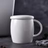 Buy cheap Savall Bright White Coffee Plain Porcelain Mugs 550ml 10.4cm*8.5cm from wholesalers