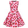 Buy cheap Polka Dot Flower Show Skirt Retro Summer Children'S Clothing Kid Girls Dresses from wholesalers
