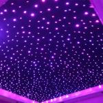 Immersive Cinema Starry Sky Ceiling LED Fiber Optic Star Ceiling Panels With RGB