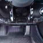 Mercedes Benz Perforated Leather Steering Wheel Upgrade Forged Carbon Fibre