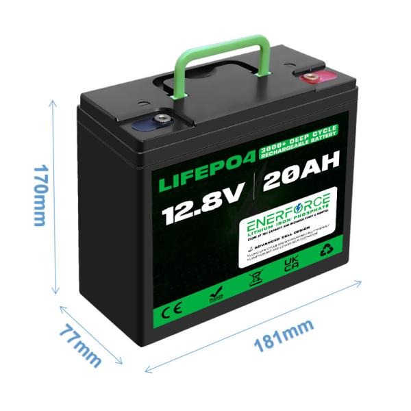 Buy cheap Rechargeable 12V 20Ah LiFePO4 Battery With BMS For Electric Two Wheelers Tricycles from wholesalers