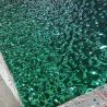 Buy cheap 304 0.6mm thick mirror PVD green color stainless steel sheet water ripple stainless steel ceiling panel from wholesalers