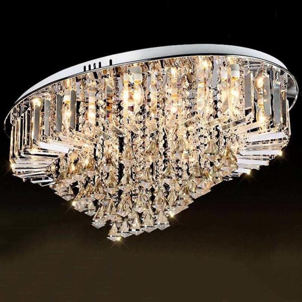 Buy cheap Oval Crystal Chandelier For Living room Bedroom Hotel ceiling chandelier(WH-CA-55) from wholesalers