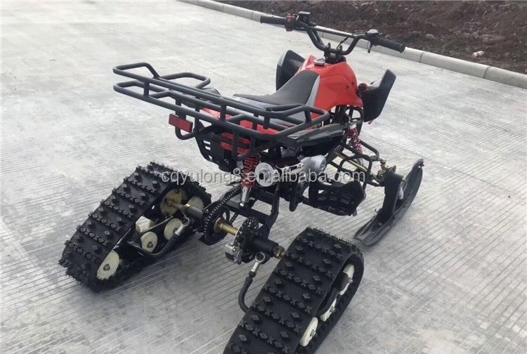 110cc Snowmobile Snow Scooter Ski Electric Snowmobile Ideal in Need of Snow Vehicles