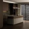 Buy cheap Luxury Complete Full Set EB Board Kitchen Cabinet Manufacturer Furniture Solid Wood Walnut Flat Pack Kitchen Cabinets from wholesalers