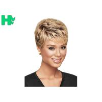 Buy cheap Silky Straight Wave Synthetic Hair Wigs for Black Women Natural Curly product