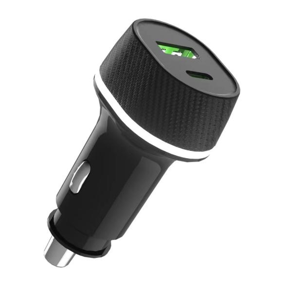 2025 LX Brand PD 18W Single Dual Ports Type C USB A 20W QC Car Fast Charging