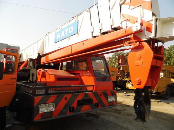 Buy cheap 50ton Used kato truck crane for sale from wholesalers