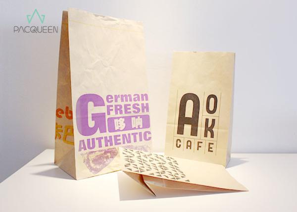 Buy cheap Carrying Takeaway Foods Greaseproof Wrapping Paper Grab Flat Bottom from wholesalers